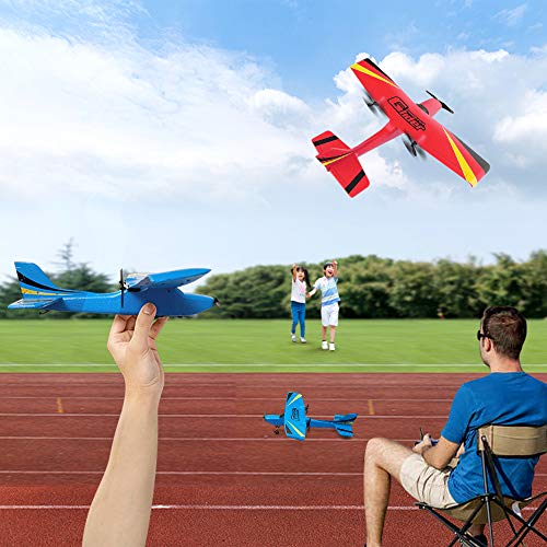 Hawk'S Work Z50 2 Channel Rc Airplane, Rc Plane Ready To Fly, 2.4Ghz Remote Control Airplane, Easy To Fly Rc Glider For Kids & Beginners thumb #5