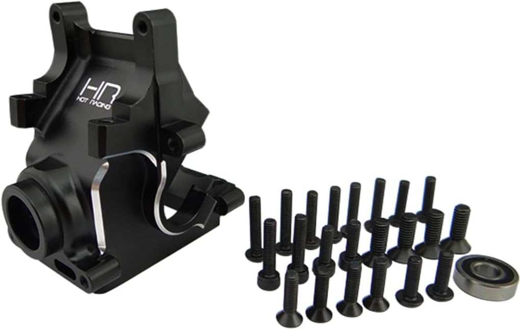 Hot Racing AON12E01 Aluminum Hd Gearbox Case Bulkhead Arrma Kraton Outcast