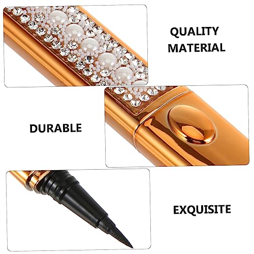 Delineador de ojos Didiseaon lápiz autoadherente dorado miniatura 7