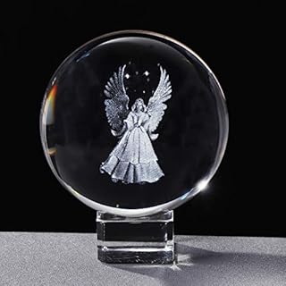 2.36in. Crystal Ball 3D Dragon Ornament with Crystal Base Laser Engraved Chinese Dragon Ornaments Glass Loong Figurines Paperweights Centerpiece