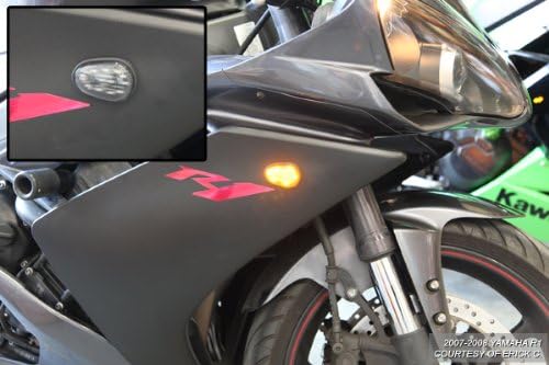 Flat Mount LED Dual Ciruit Running + Turn Signal Lights for 2007-2008 Yamaha YZF R1