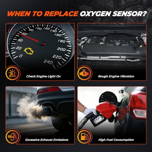 Sensor de Oxígeno Compatible con Chevy Silverado y GMC Sierra miniatura 5