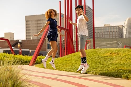 K. Bell Unisex-Adult's K.b. Athletic Active Sport Socks-1 Pairs-Fun Style with Reflective Logo2