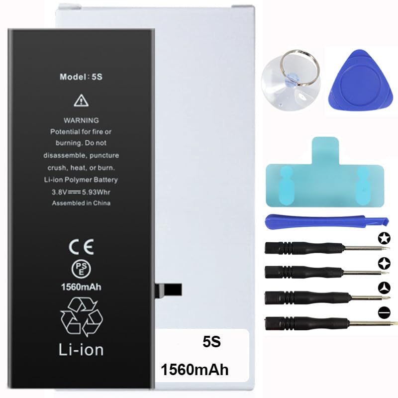 Ottieni prestazioni eccezionali con il nostro kit di sostituzione della batteria dell'iPhone. Maggiore durata della batteria (1000 cicli) e ricarica efficiente ad alta velocità utilizzando chip IC costruiti in modo intelligente, circuiti stampati eccellenti, celle della batteria di prima classe e con le migliori valutazioni. Con un utilizzo medio, potresti ottenere fino a più di 24 ore di durata della batteria,