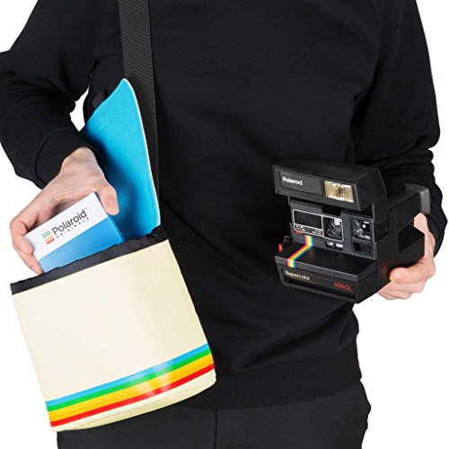 Polaroid Box Camera Bag, White (4757) - Thumbnail 4