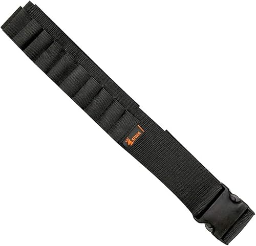 Miniatura 6 de SPIKA Snap Cap Escopeta Calibre 12 y Escopeta Shell Cinturón Munición Titular 25 Rondas