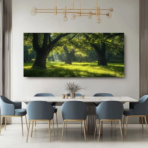 Impression sur toile nature forêt pour habiller un grand mur vide - 4