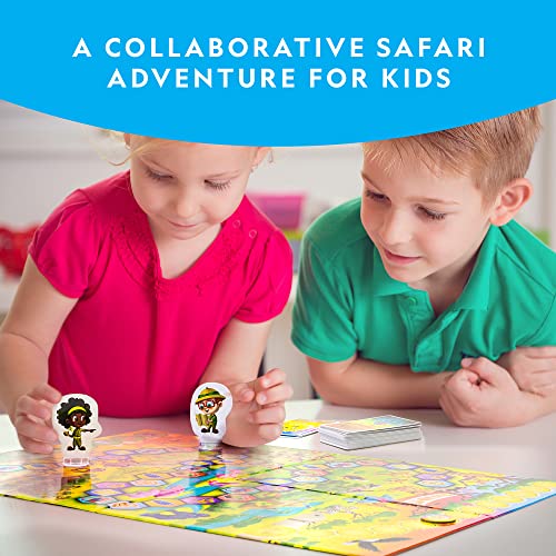 NATIONAL GEOGRAPHIC My First Safari Board Game for Kids 4-6