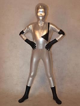 Amazon.co.jp: (YUUWA)メタリック全身タイツ シルバー ユニセックス