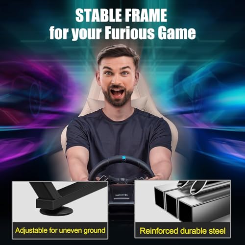 Miniatura 3 de Gtplayer Soporte De Volante Para G923 G29 G920 T300rst500rs Volante Gaming Force Feedback Y Palanca De Cambios Th8a V1 - Fanatec Clubsport Ps4 - Inclinable