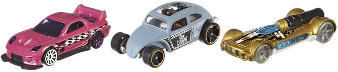 Hot Wheels 3-Pack Carros 1:64 miniatura 4