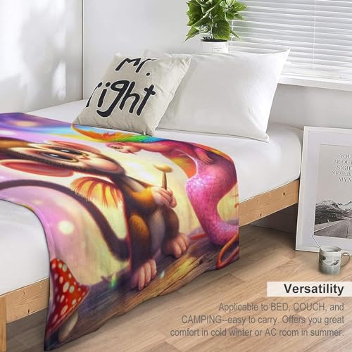 Manta de forro polar suave 140x180 cm para sofá y salón en color gris 7