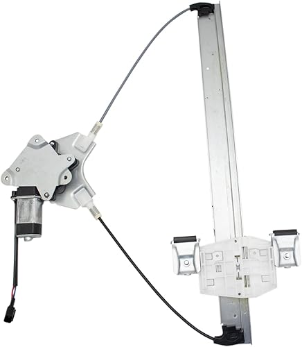 Miniatura 163 de TRQ Regulador y motor de ventana eléctrica del lado del conductor, parte trasera izquierda, compatible con Ford Escape 2008-2012, Mazda Tribute