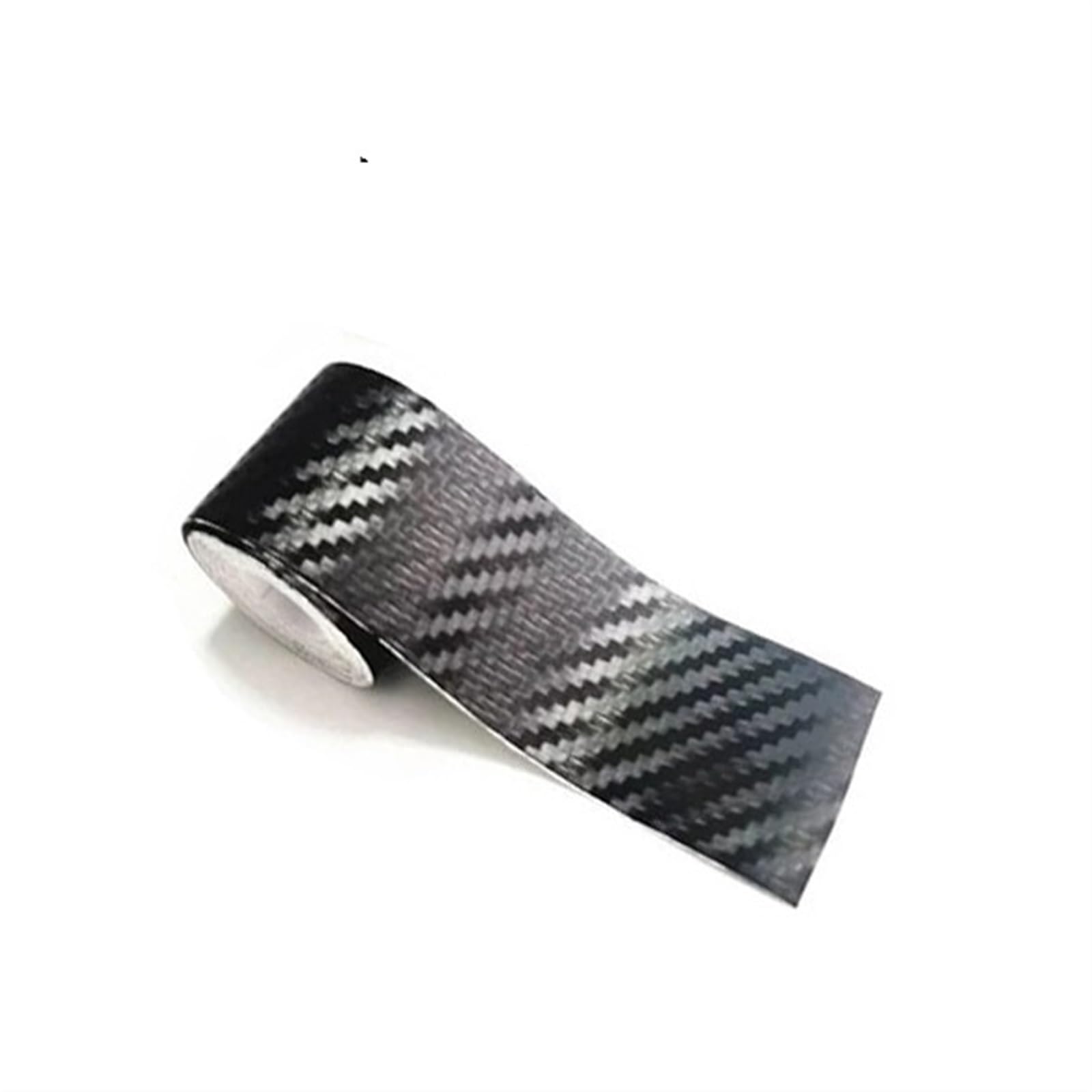 Tira Protectora de Parachoques Rollos de 3/5 m Pegatinas Fibra Carbono para Puerta Coche, Tira para Maletero, umbral, Cinta antiarañazos, calcomanía Impermeable(3cmx3m)