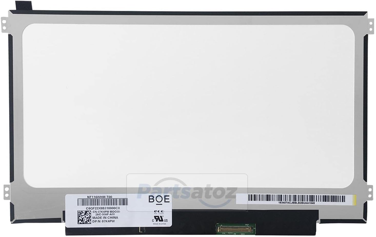 N85242-001 11.6 inch LCD HD 1366x768 40 Pins Side Brackets On-Cell Touch Screen Display Laptop Replacement Panel for HP Fortis 11 G10 G1i G1m Chromebook (Not for 2in1 Version)