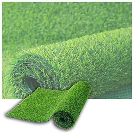 Artificial Grass Turf 1x3m, Soft Synthetic Lawn Rug for Indoor & Outdoor Use, Customizable Size for Balcony, Garden, Yard, Playground(1mx3m)