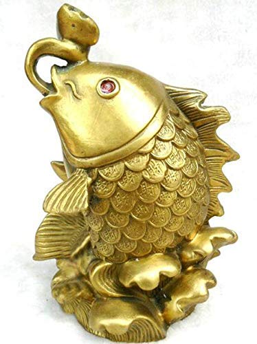 Poisson pieux en cuivre cadeau idéal pour décoration de maison