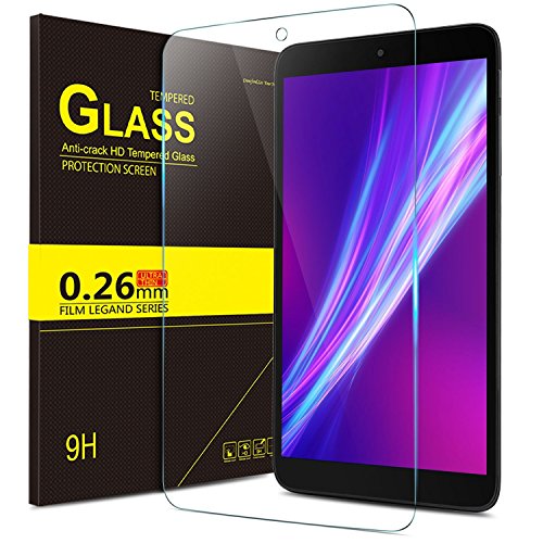 IVSO Screen Protector for Alcatel A30 Tablet 8,Scratch Resistant, No-Bubble, Easy Installation Tempered Glass for T-Mobile Alcatel Dubbed A30 8 inch Tablet Model 9024W 2017 Released (1pcs)