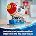 LEGO Disney and Pixar Toy Story Alien with Pizza Planet Rocket Ride - Building Toy for Girls & Boys, Ages 9+ - Disney Gift Idea - Kids Bedroom Decor - 43307