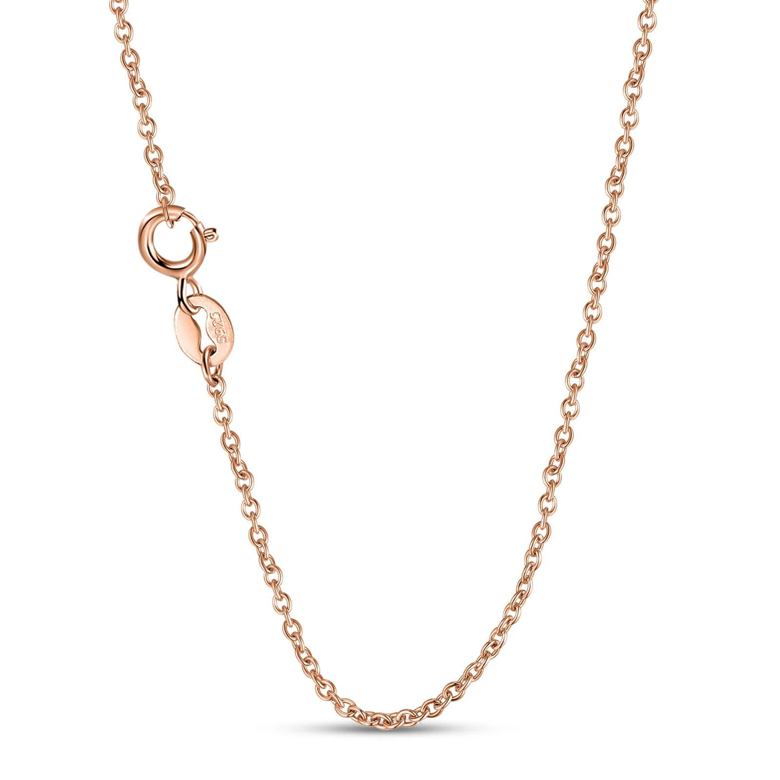 Collana Con Pendente In Cristallo Viola, Argento Sterling 925, Oro Rosa, Topazio Naturale, Gioielli Di Lusso, Collane, Catene, Accessori