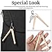 Mini Drum Sticks Keychain Wood Miniature Drum Stick Keychain Mini Drumsticks Drums Key Keychains Minis Drumsticks Keychains Decoration Percussion Key Ring for Men Women Drummer Gifts