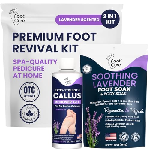 Lavender Foot Soak & Gel Kit