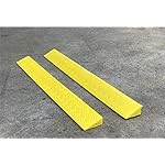 Loading-Ramps-Threshold-RampsIndoor-Ramps-Plastic-Non-Slip-Portable-Wheelchair-Ramps-Yellow-Household-Threshold-Ramps-for-Wheelchair-Trolley-Dog-Ramps-Kerb-Ramp