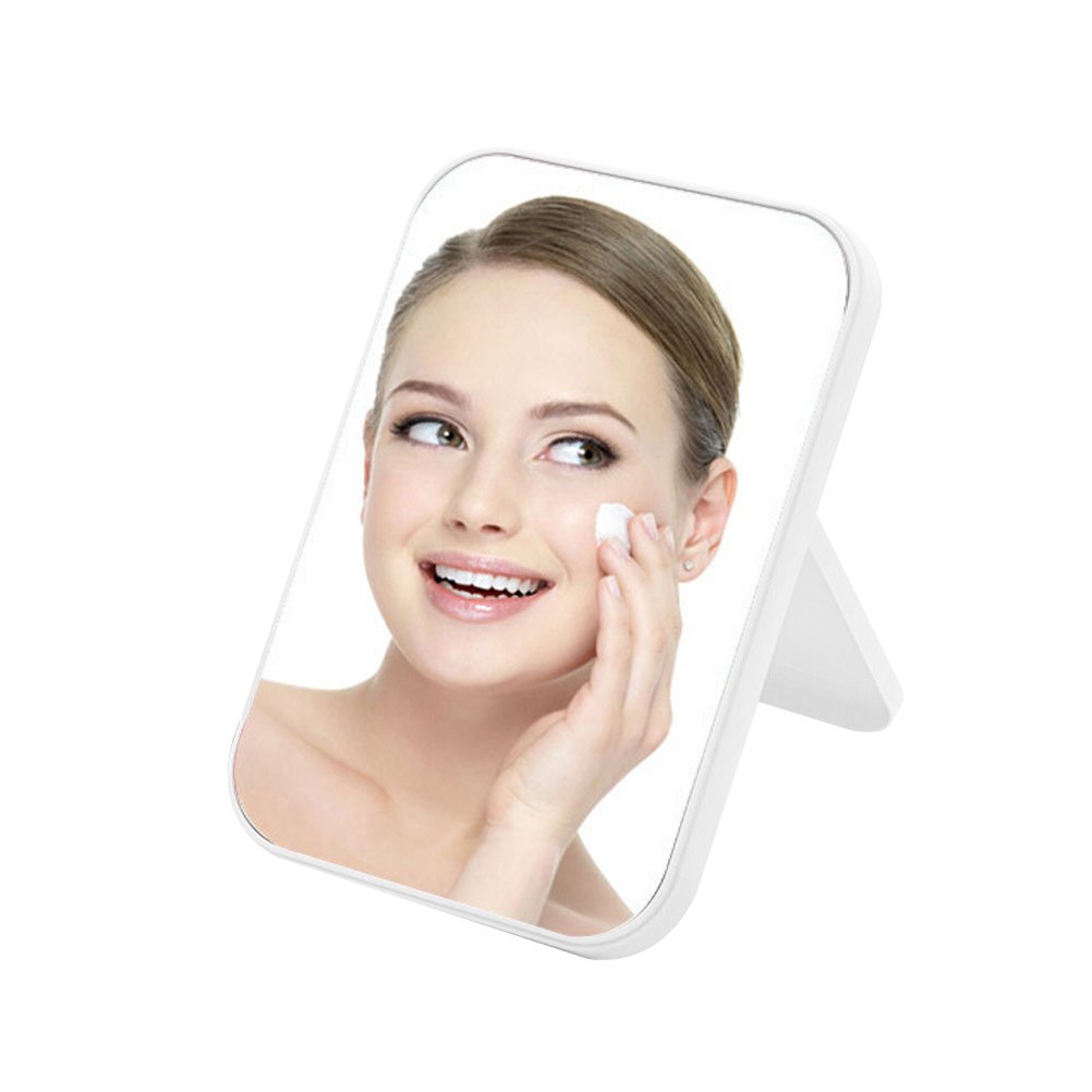 JOLY Tabletop Vanity Makeup Mirror 4 Color for You Choice (White)