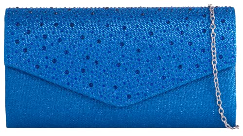Sac de soirée pochette clignotante en strass pour les femmes élégantes