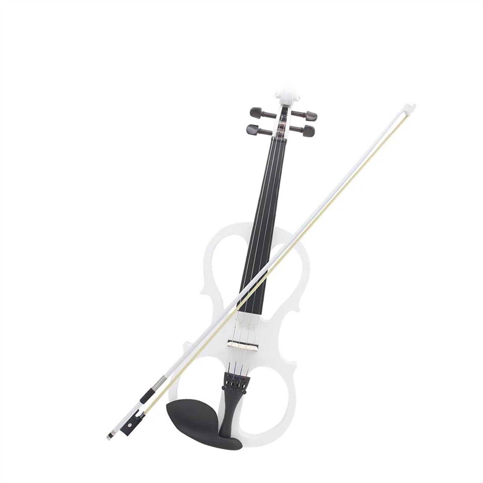 Violine 4/4 Elektrische Violine Weiße Oberfläche Saiteninstrument