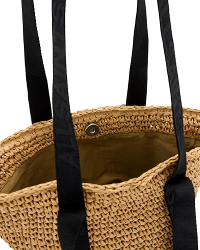 Image of AllSaints Women's Handbags Celayne Mini Tote Almond
