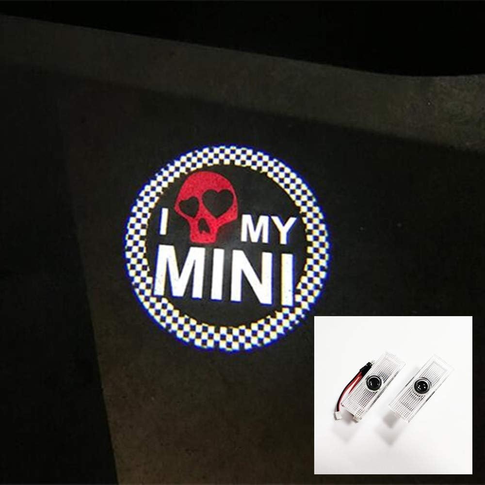 MINI 最新版ウエルカムカーテシランプ ガラスレンズ製 2個セット