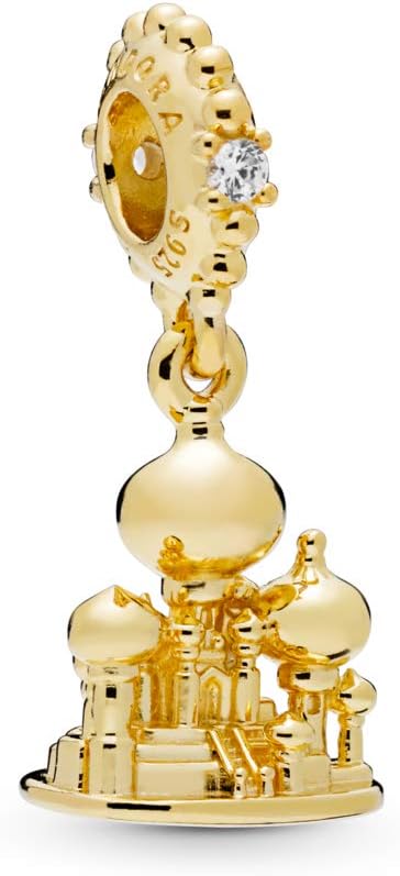 Pandora Disney Agrabah Castle Two Tone One Size Charm 768040CZ