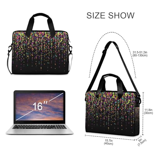 Bolsa para laptop senya colorida para oficina y negocios miniatura 5