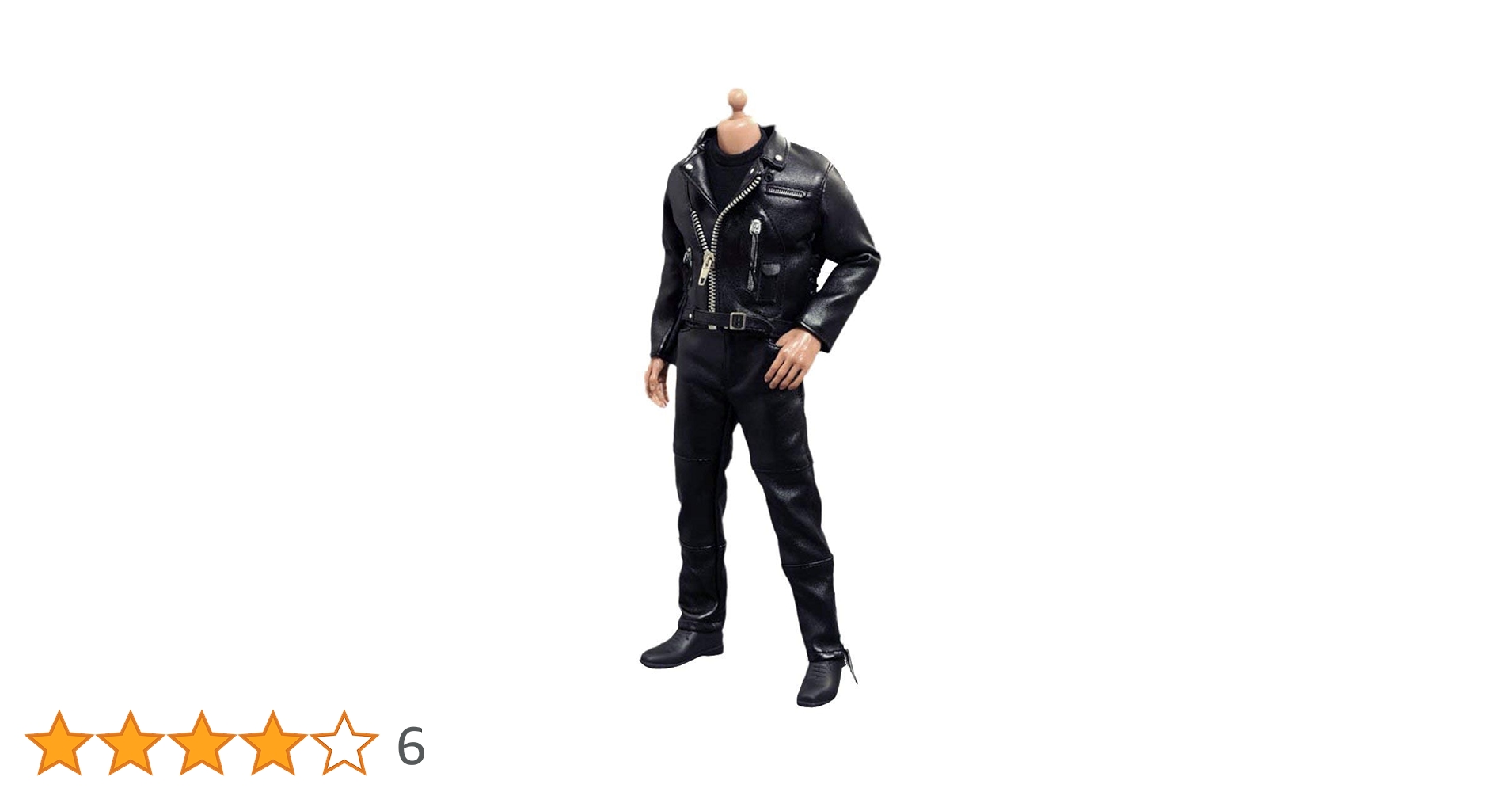 Amazon | ZYTOYS 1/6フィギュア 男性 PU コート ジャケット