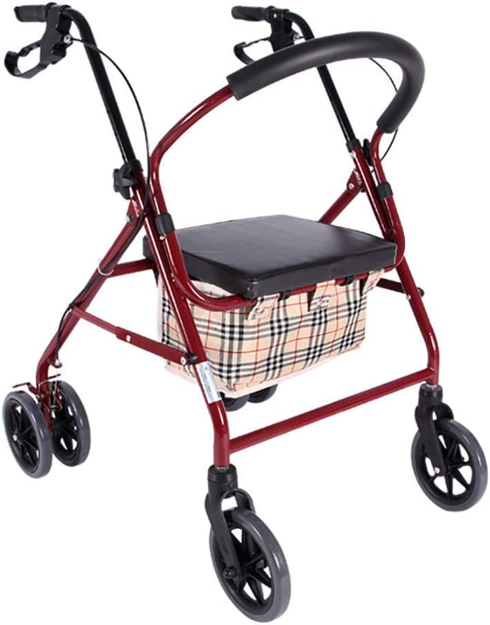 Buy mobility walker for seniors rollator Elderly Walker, Foldable Walking Mobility Aid Walker