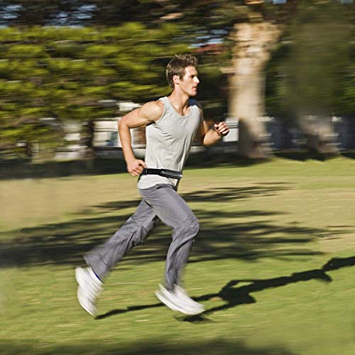 Image of Sport Running Marathon Polyester Waist Bag Pouch and Belt (Zip Color May Wary) (Pink)