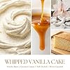 HomeLights Bougies parfumées pour femmes et hommes, Bougie d'aromathérapie à mèche unique de 6.7oz, Idéale pour une décoration et des cadeaux au style rustique et moderne, Gâteau fouetté à la vanille