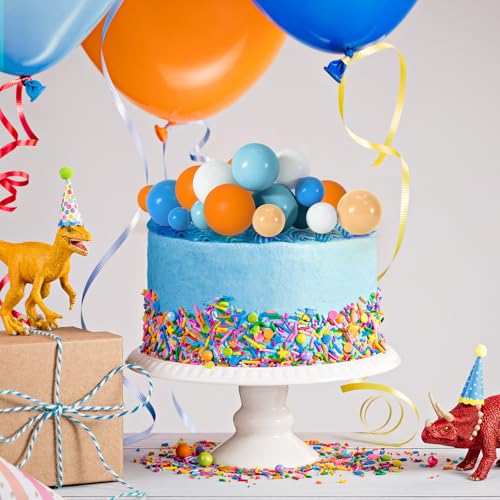 Bolas de espuma para decoración de tartas magdalenas y mini globos para repostería de fiestas 4