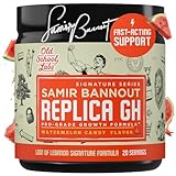 Old School Labs Replica GH – Pro-Grade HGH Supplement for Men & Women, Muscle Building & Recovery – Human Growth Hormone Support Powder – Samir Bannout Collab, Juicy Watermelon, 20 Servings