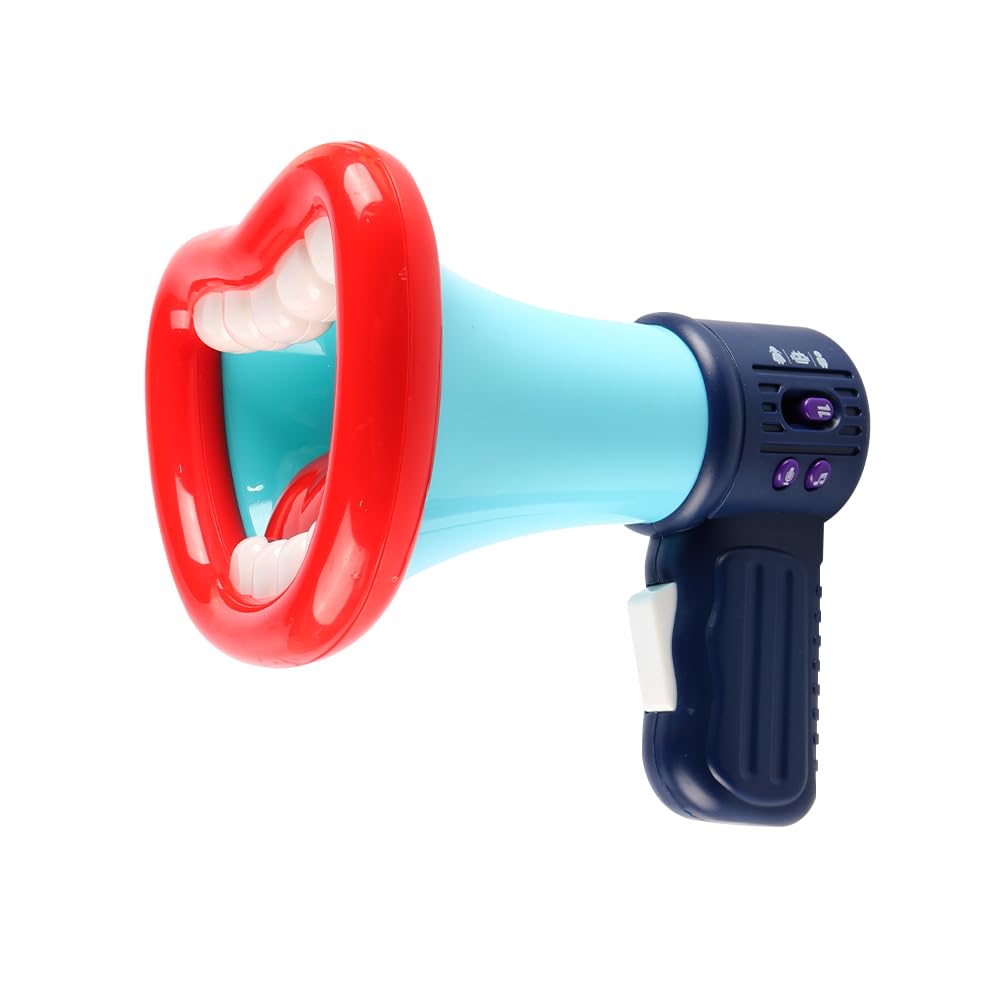 Namvo Microphone d'enregistrement avec Haut-Parleur changeur de Voix pour Gar?ons et Filles avec Fonction d'enregistrement mégaphone adapté aux Haut-parleurs pour Gar?ons et Filles sans Pile
