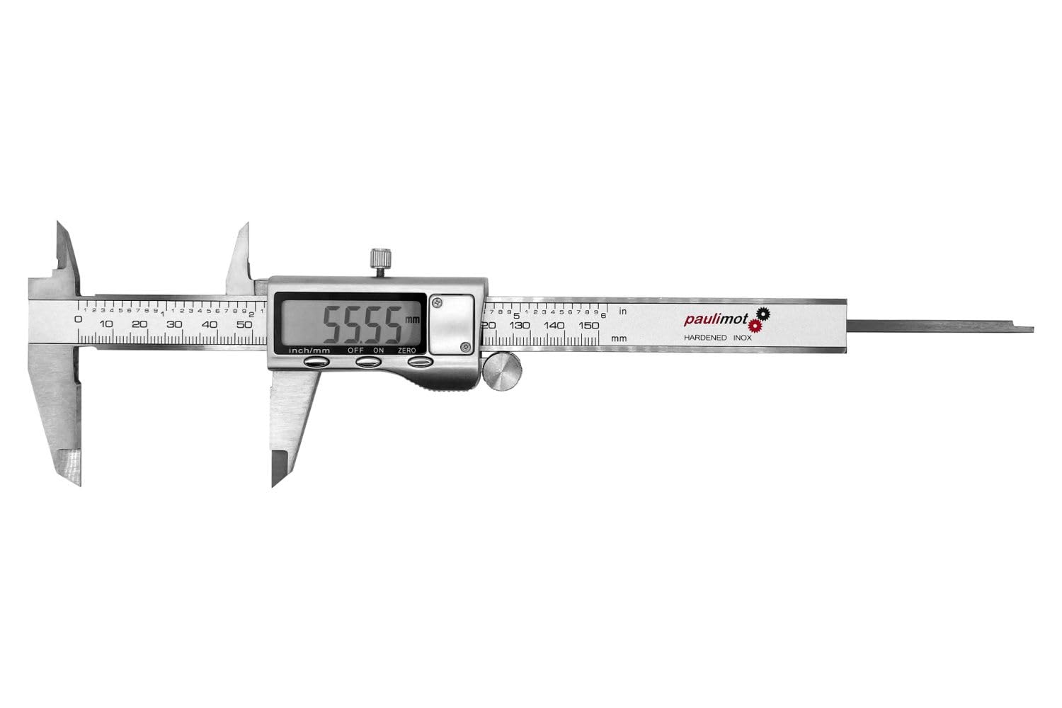 PAULIMOT Messschieber digital 0-150 mm, rostfrei INOX