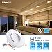 TORCHSTAR 6 Inch Gimbal LED Recessed Light, Dimmable Downlight, CRI90+, 13W Directional Lighting, Adjustable Can Light, UL Listed, 2700K Soft White, Pack of 4