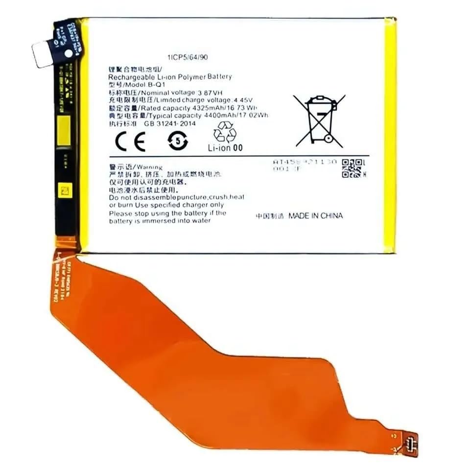 Image of Original B-Q1 Battery for Vivo IQOO Z3 V2073A Battery with 1 Year Warranty**** (H135)