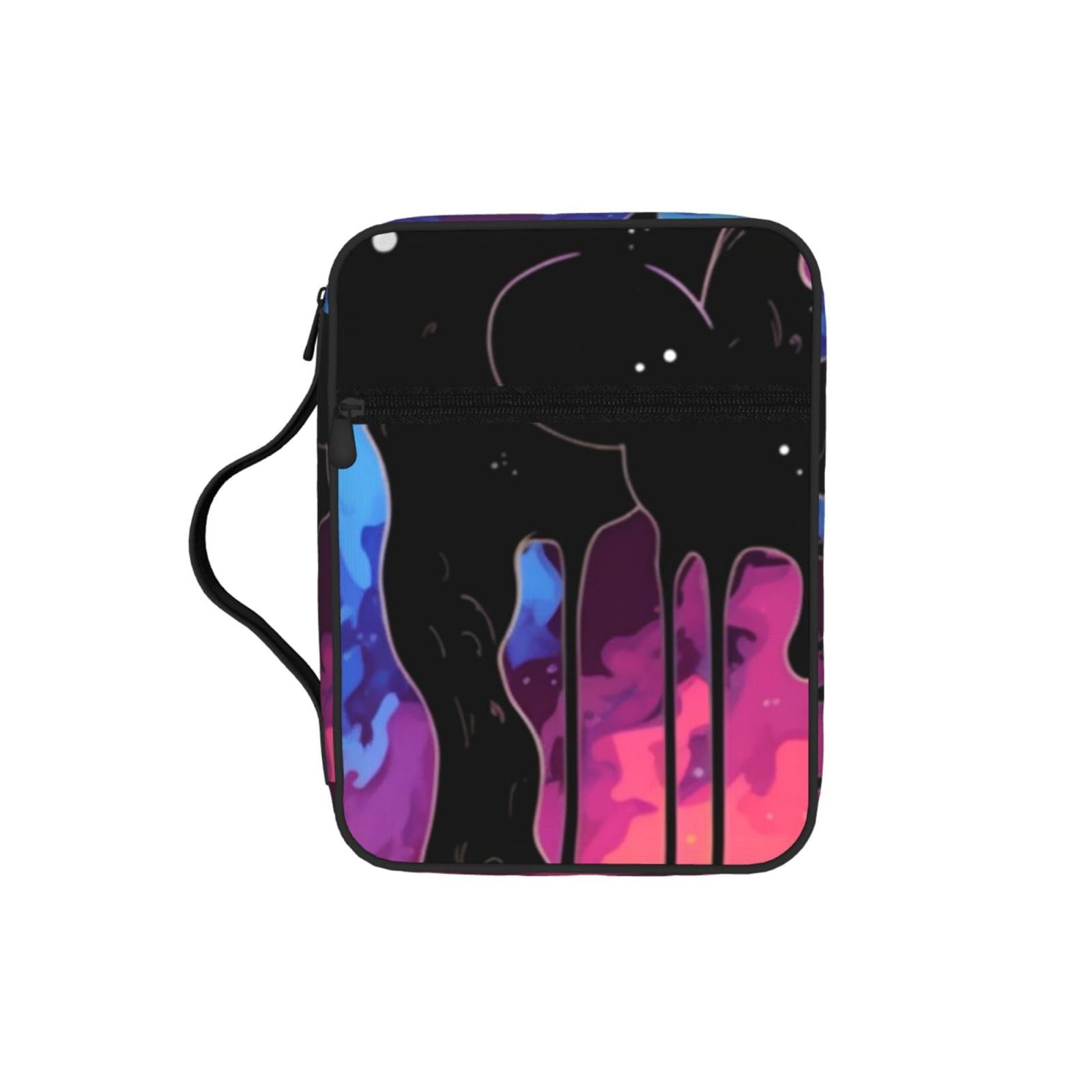 Pigment Bible Cover Case Waterproof Bible Bag With Handle Organizer Storage Book Cover For Bible Study
