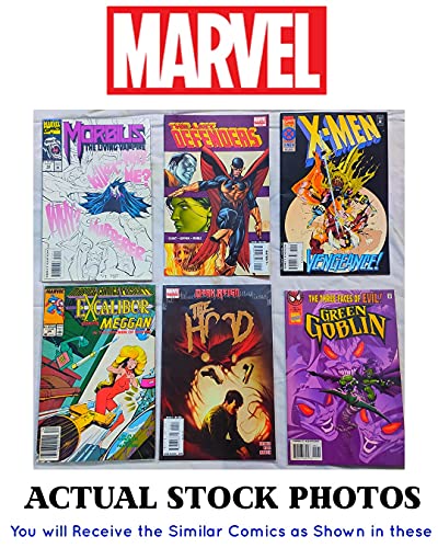 Image of Set of 10 Marvel Comics (Spiderman, Xmen, Avengers etc) Assorted Collection