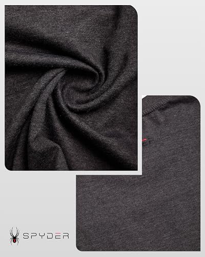 Spyder Mens Graphic T-Shirts - Soft Cotton Blend Classic Crewneck Short Sleeve Shirts for Men, Casual Shirts for Daily Wear4