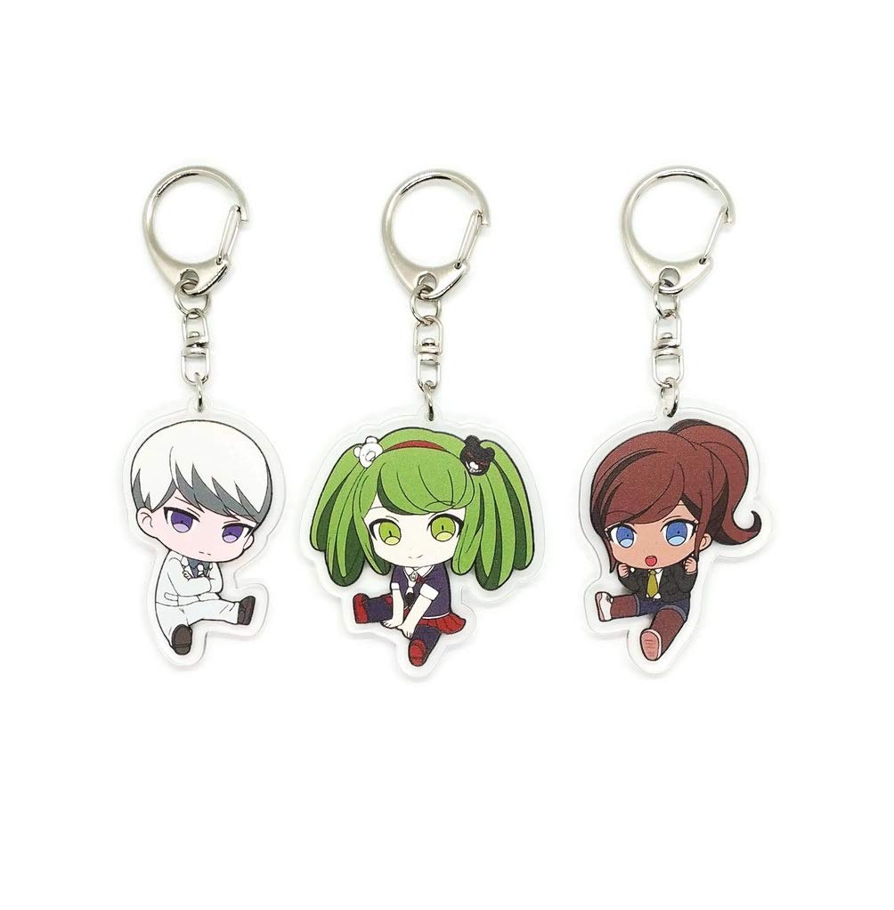 EBTY DREAMS Inc. - Set of 3 Danganronp Acrylic Keychain Aoi Asahina (Hina), Monaca Towa, Kyosuke Munakata
