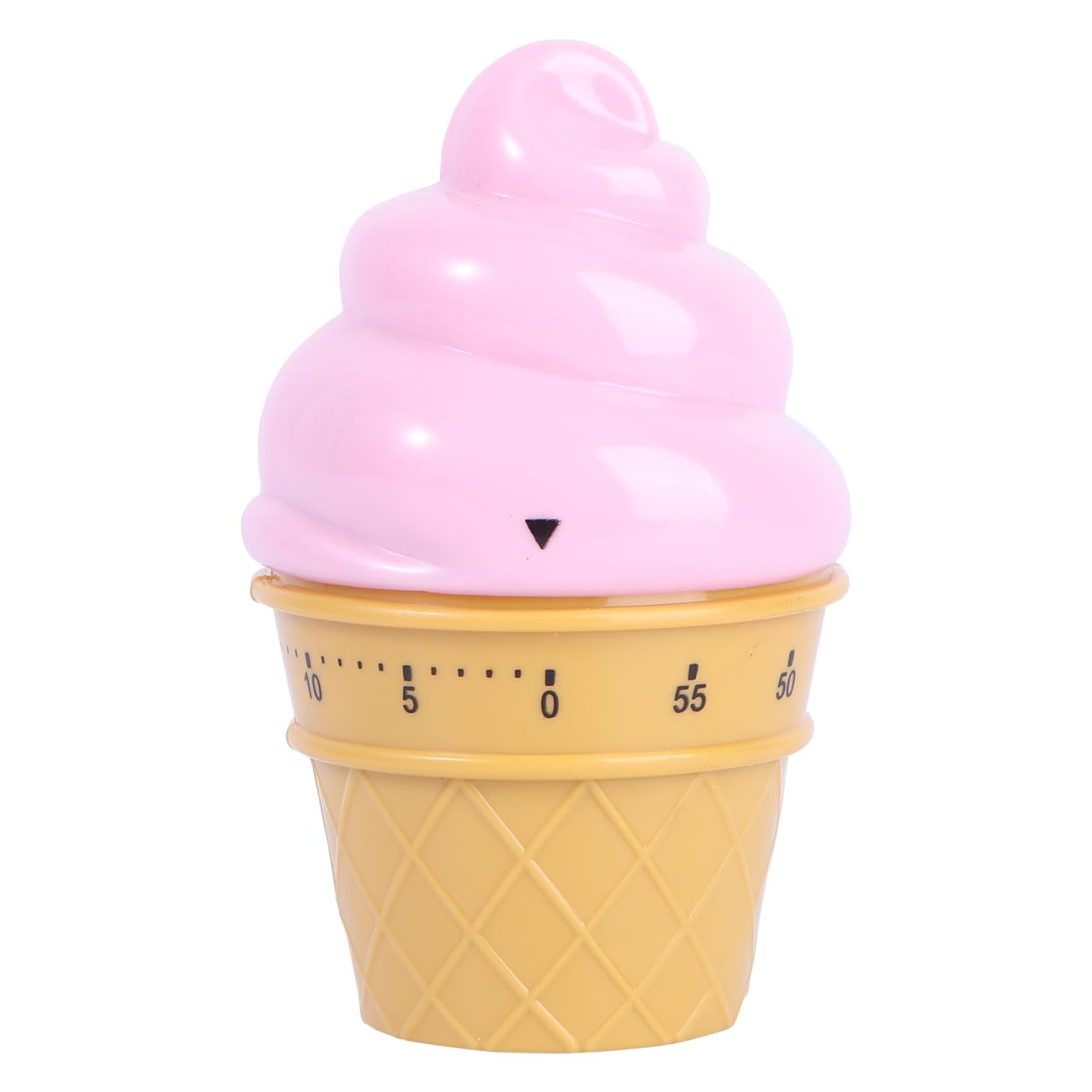 LALAFINA Kitchen Timer 60 Minutes, Mechanical Ice Cream Shape Timer