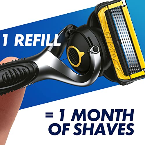Gillette-ProShield-Power-Mens-Razor-9-Razor-Blade-Refills-with-Precision-Trimmer-5-Anti-Friction-Razor-Blades